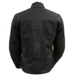 Milwaukee Leather Women's Shade Black Textile Motorcycle Jacket w/ CE Armor - MPL22706