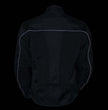 Milwaukee Leather Women's Shade Black Textile Motorcycle Jacket w/ CE Armor - MPL22706