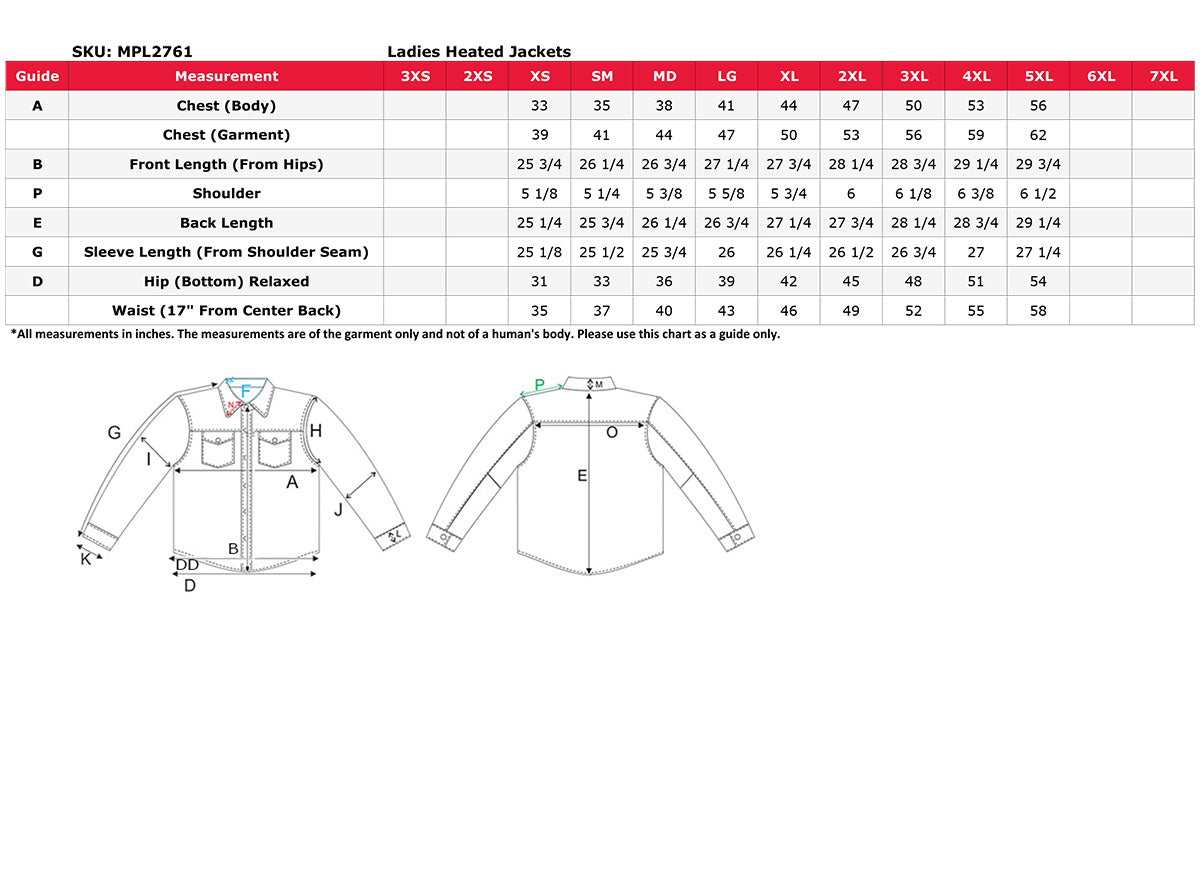 Nexgen Heat MPL2761SET Women's Black 'Heated' Soft Shell Racing Style Heated Jacket for Hiking Riding