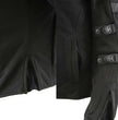 Milwaukee Leather MPL2775 Black Armored Textile Motorcycle Jacket for Women - All Season Jacket w/ Removable Liner