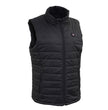 Nexgen Heat Women's NXL4301SET Puffer Black Heated Winter Vest - for Winter Cold Weather Riding Outdoors