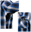 Milwaukee Leather MPM1650 Men's Plaid Flannel Biker Shirt with CE Approved Armor - Reinforced w/ Aramid Fiber