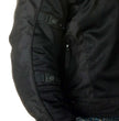 Milwaukee Leather Men's Devious Black Textile Motorcycle Jacket w/ CE Armor - MPM17025