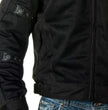 Milwaukee Leather Men's Devious Black Textile Motorcycle Jacket w/ CE Armor - MPM17025