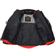 Milwaukee Leather Men's Venture Black/Red Textile Motorcycle Jacket w/ CE Armor - MPM17031