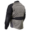 Milwaukee Leather Men's Venture Dark Grey/Black Textile Motorcycle Jacket w/ CE Armor - MPM17032