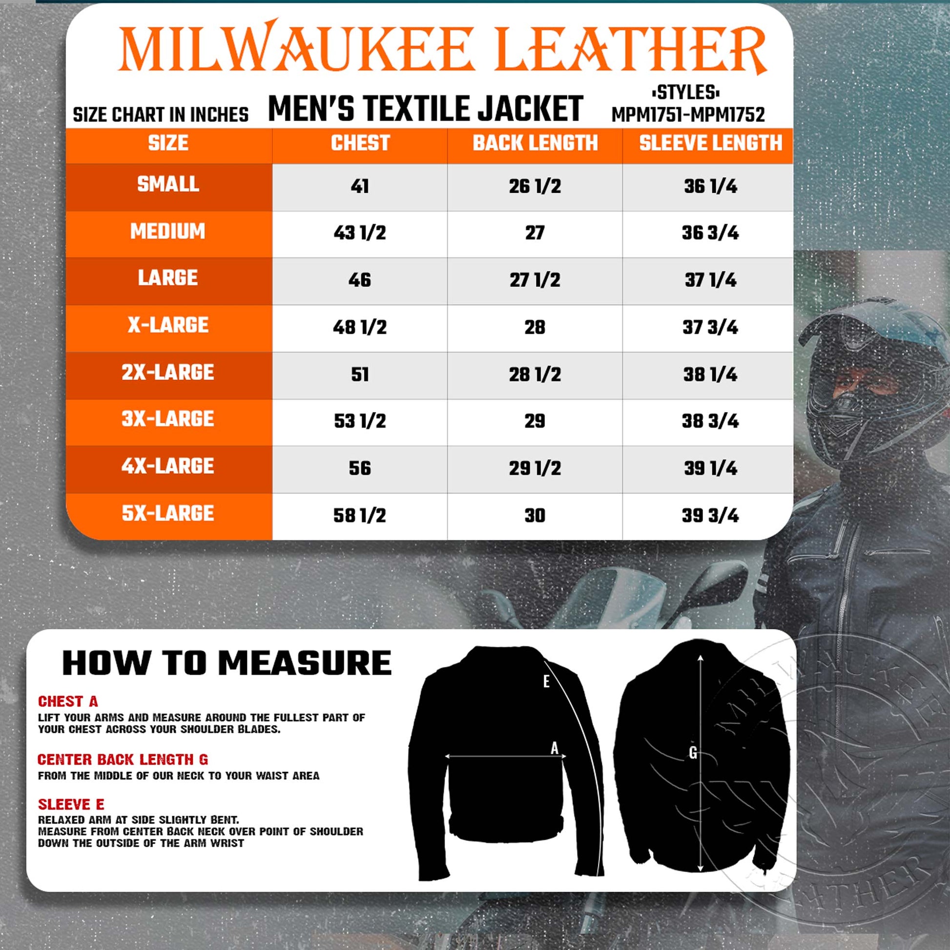 Milwaukee Leather MPM1752 Men's Black/Grey Textile and Mesh Armored Motorcycle Biker Racing Jacket
