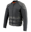 Milwaukee Leather MPM1755 Men's 'Assault Style' Black Leather and Textile M/C Jacket