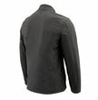 Nexgen Heat NXM1762SET Men’s Black Soft Shell Heated Jacket w/ Standup Collar - for Outdoor Winter Cold Weather Activities