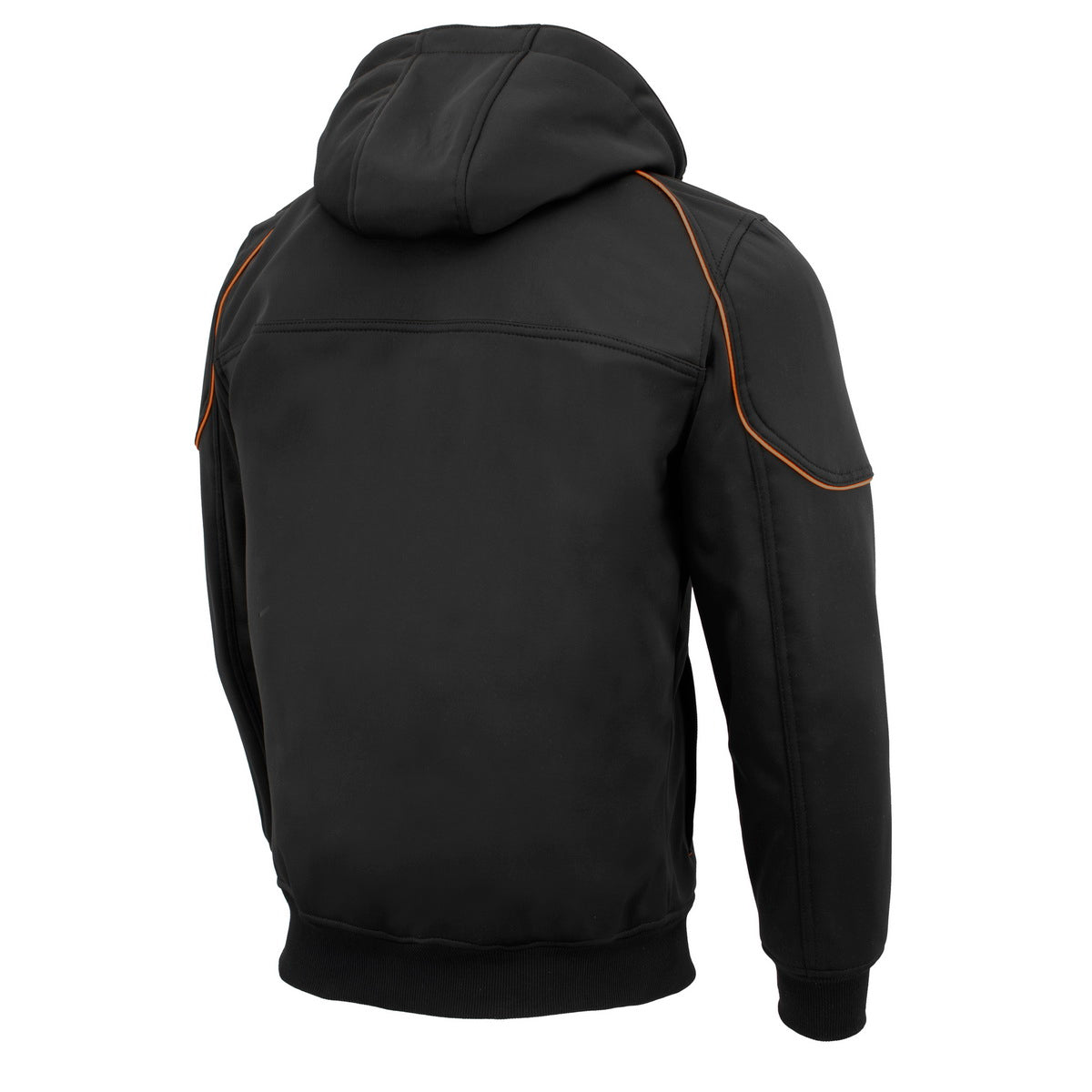 Milwaukee Leather MPM1764 Men's Black Soft Shell CE Armored