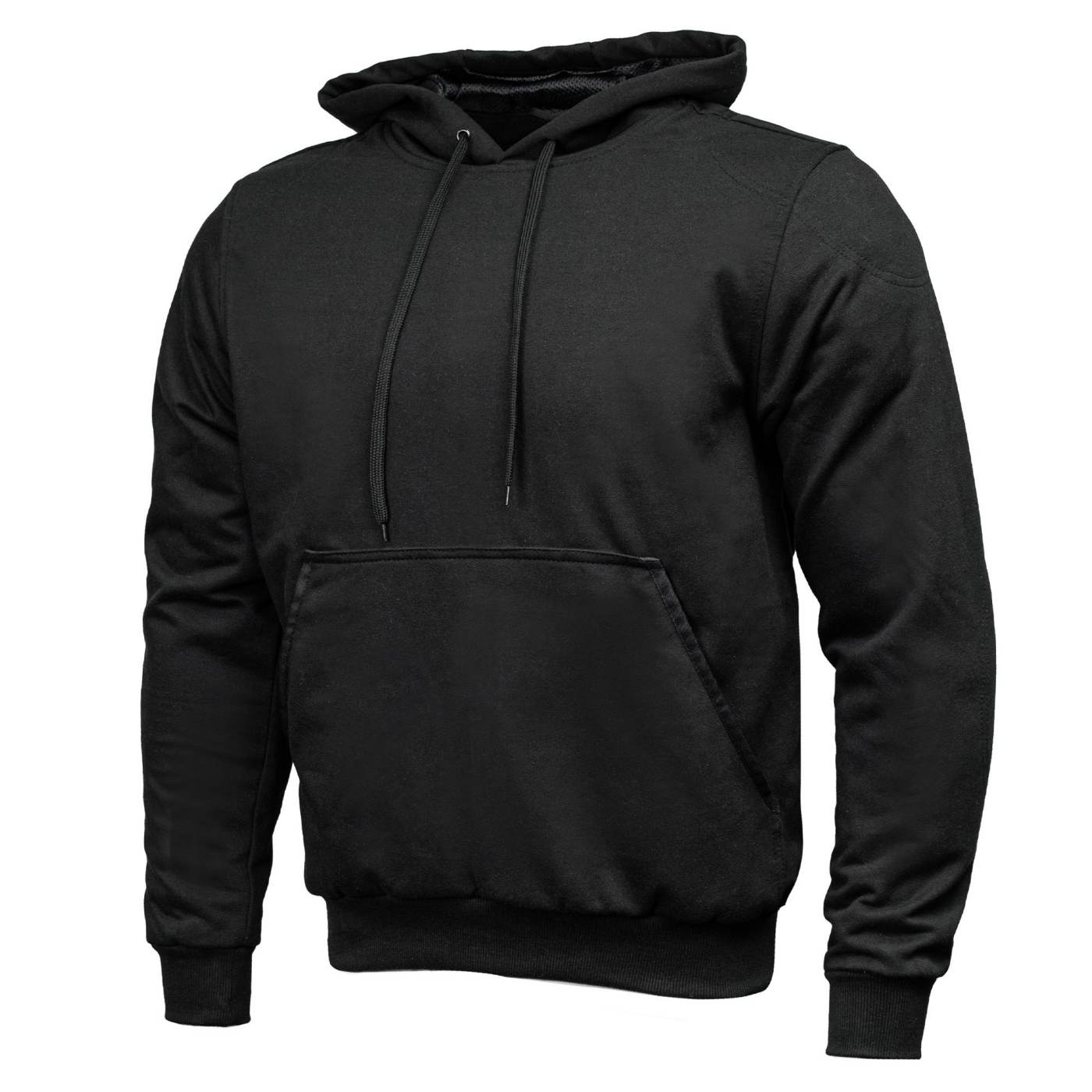 Milwaukee Leather Men's Streetguard Riding Hoodie - Aramid Reinforced with CE Shoulder and Elbow Armor