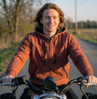 Milwaukee Leather Men's Streetguard Riding Hoodie - Aramid Reinforced with CE Shoulder and Elbow Armor