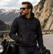 Milwaukee Leather Men's Streetguard Riding Hoodie - Aramid Reinforced with CE Shoulder and Elbow Armor