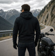 Milwaukee Leather Men's Streetguard Riding Hoodie - Aramid Reinforced with CE Shoulder and Elbow Armor