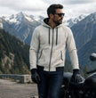 Milwaukee Leather Men's Streetguard Riding Hoodie - Aramid Reinforced with CE Shoulder and Elbow Armor