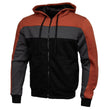 Milwaukee Leather Men's Streetguard Riding Hoodie - Aramid Reinforced with CE Shoulder and Elbow Armor
