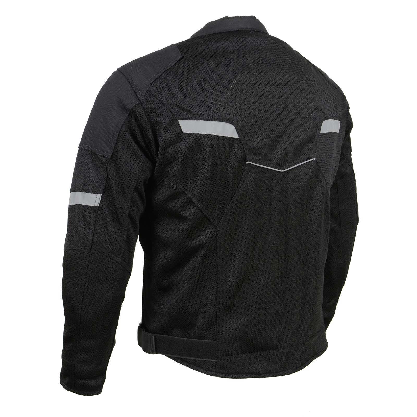 Milwaukee Leather MPM1792 Men's Black CE Armored Textile