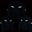 Milwaukee Leather MPM1792 Men's Black CE Armored Textile Motorcycle Jacket- All Season Biker Jacket