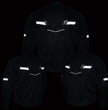 Milwaukee Leather MPM1792 Men's Black CE Armored Textile Motorcycle Jacket- All Season Biker Jacket