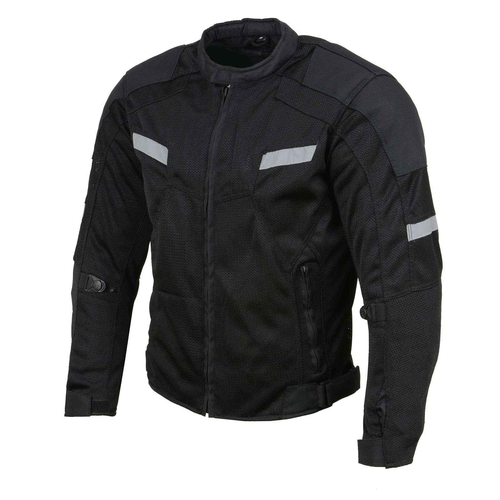 Milwaukee Leather MPM1792 Men's Black CE Armored Textile