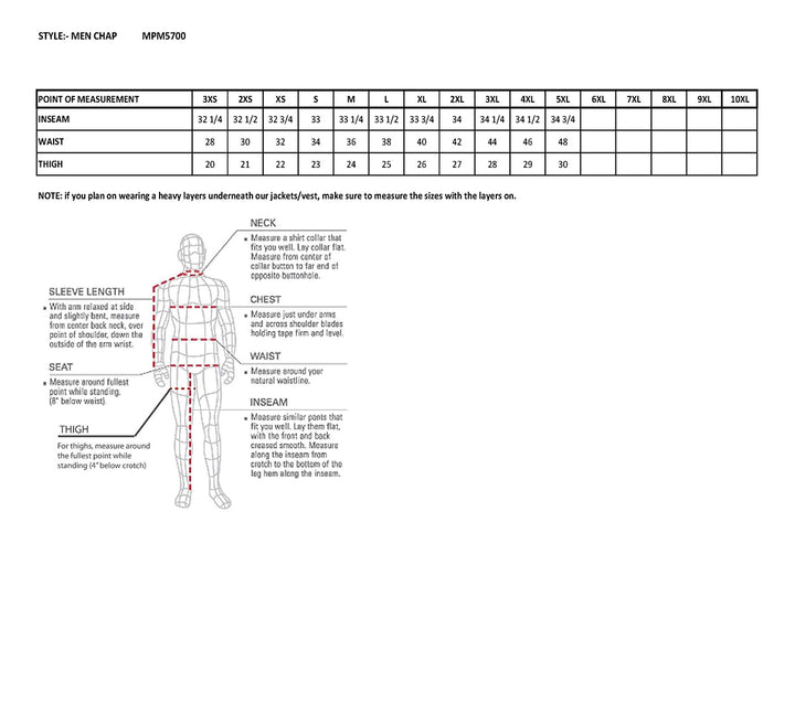 Milwaukee Leather MPM5700 Men&
