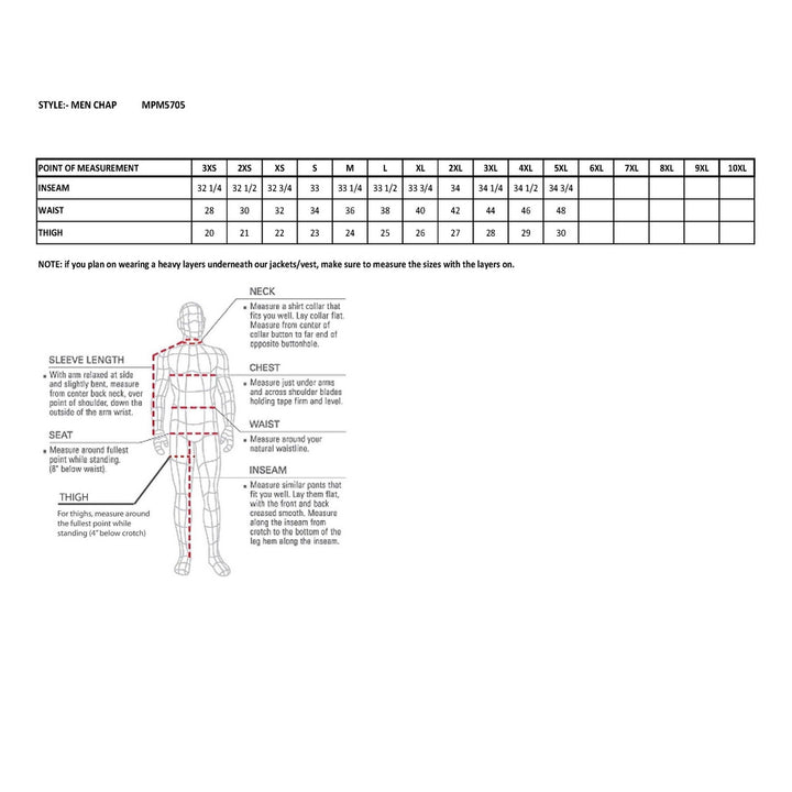 Milwaukee Leather MPM5705 Men&