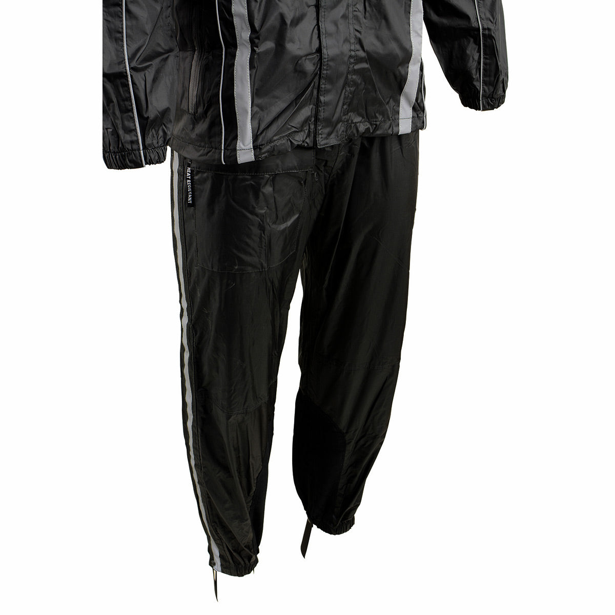 Milwaukee Leather MPM9510 Men's Black Water-Resistant Motorcycle
