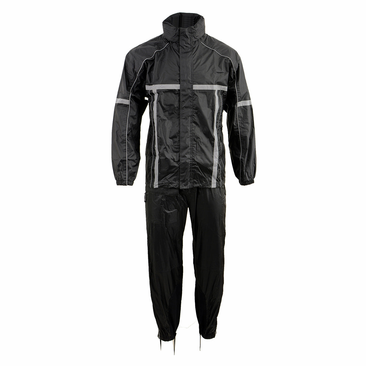 Milwaukee Leather MPM9510 Men's Black Water-Resistant Motorcycle