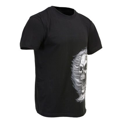 Milwaukee Leather MPMH116000 Men's 'Assassin' Double Sided Black T-Shirt - 3X-Large