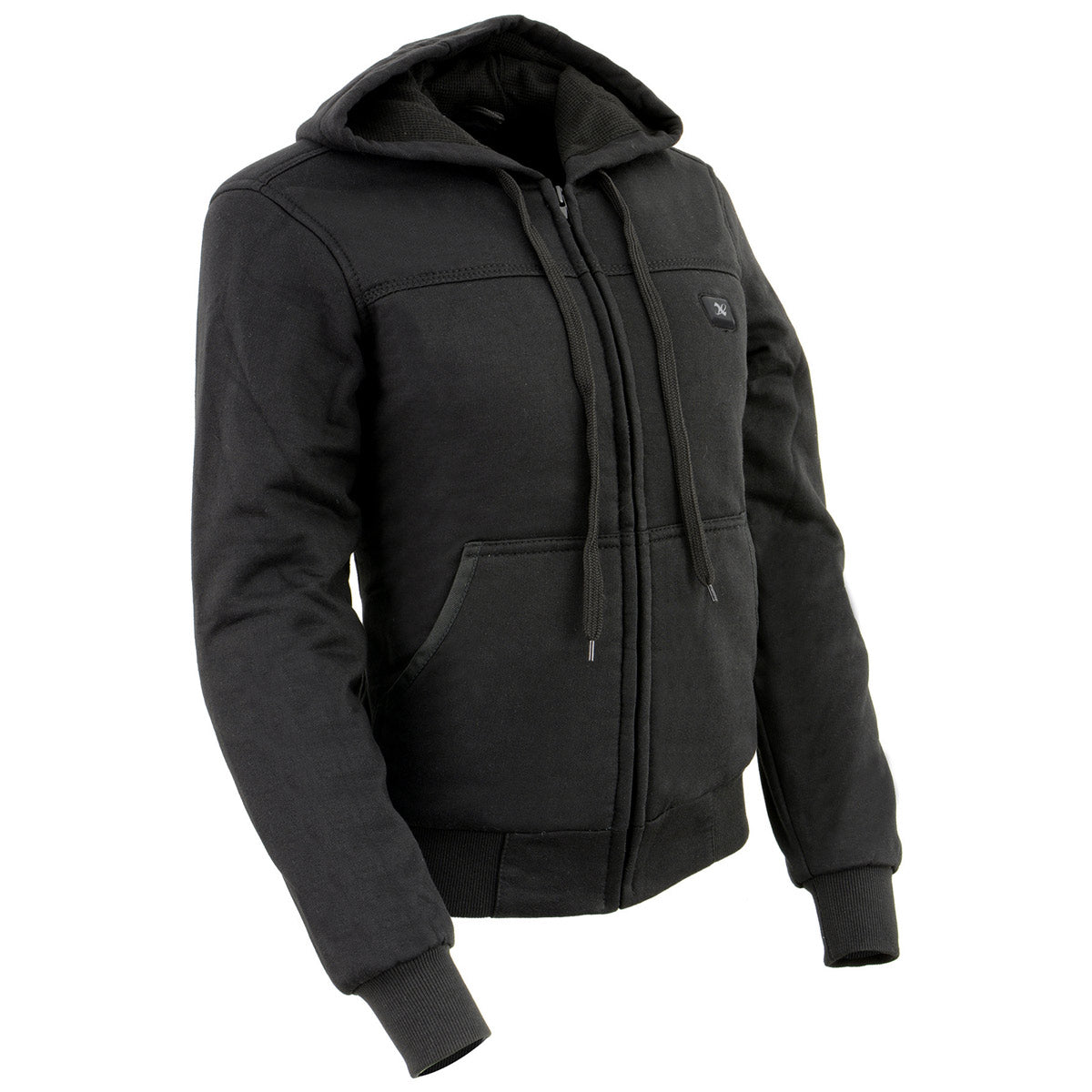 Nexgen Heat Women’s Black Heated Hoodie Jacket, – Front Zipper Insulated Thermal Wear - NXL2713