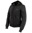 Nexgen Heat Women’s Black Heated Hoodie Jacket, – Front Zipper Insulated Thermal Wear - NXL2713