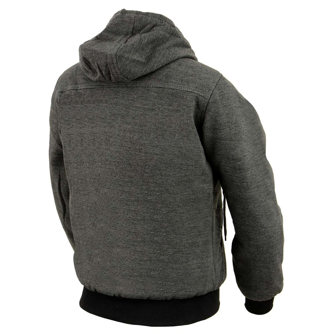 NexGen Heat Women’s Grey Heated Hoodie Jacket, – Front Zipper Insulated Thermal Wear - NXL2713