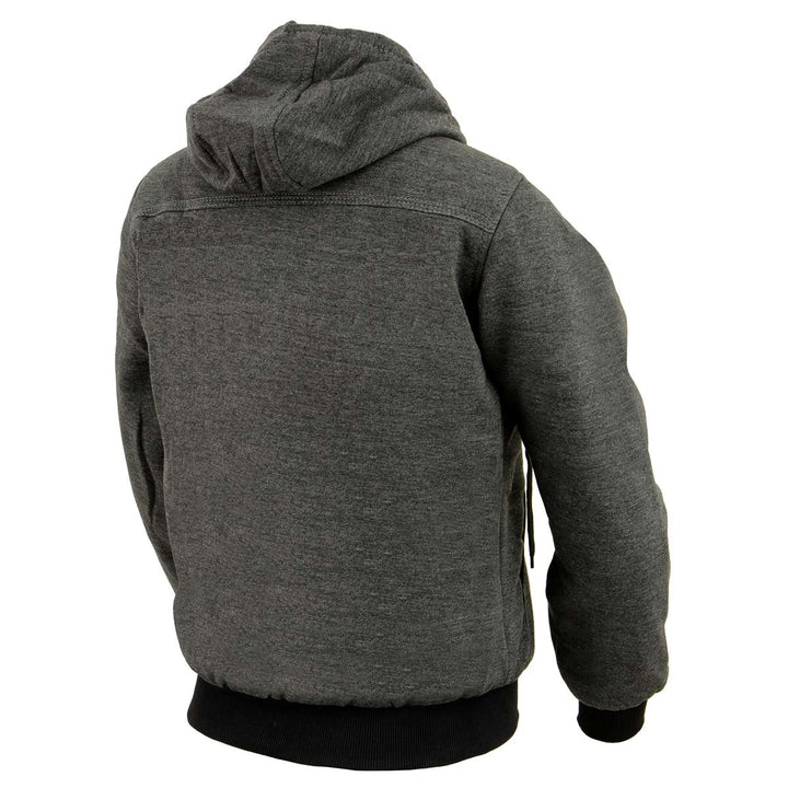 NexGen Heat Women’s Grey Heated Hoodie Jacket, – Front Zipper Insulated Thermal Wear - NXL2713