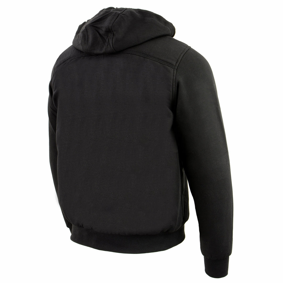 Nexgen Heat Men’s Heated Sweatshirt Hoodie – Black Cold-Weather Gear for Riding &amp; Outdoor NXM1713SET