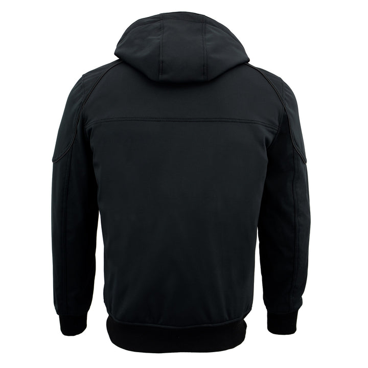 NexGen Heat Men’s Heated – Soft Shell Racing Style  Jacket, 7.4V, 3 Heat Levels, Night Visibility – Cold MPM1761SET