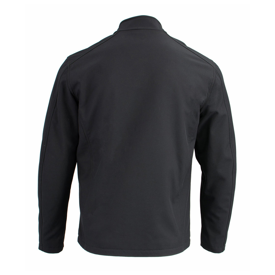Nexgen Heat MPM1762SET Men’s Soft Shell Heated jacket - Black Standup Collar Jacket for Winter Cold Weather
