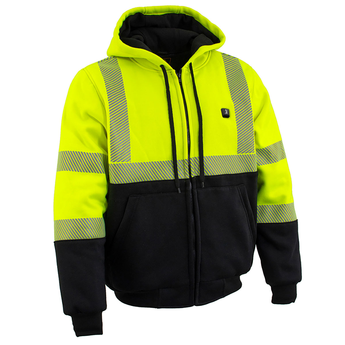 Nexgen Heat MPM1773SET Men's Heated High Visibility Work Hoodie