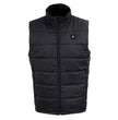 Nexgen Heat Men's NXM3301SET Puffer Black Heated Winter Vest - for Outdoor Winter Cold Weather Activities