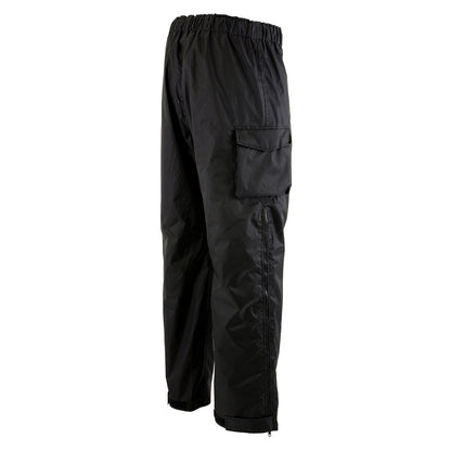 NexGen Heat MPM5715SET Men's Black 'Heated' Textile Water Resistant Over Pants (Rechargeable Battery Pack Included)