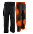 NexGen Heat NXM5715SET Men Black Winter Thermal Heated Pants for Ski Snow - Riding Winter Outdoors