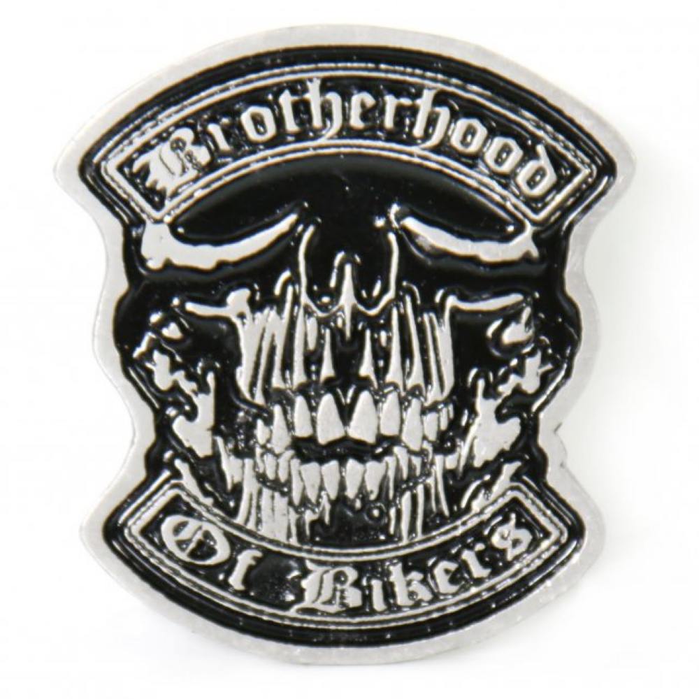 Milwaukee Leather MLP9236 Brotherhood of Bikers Pin For Jackets, Vest, Hats and Clothing