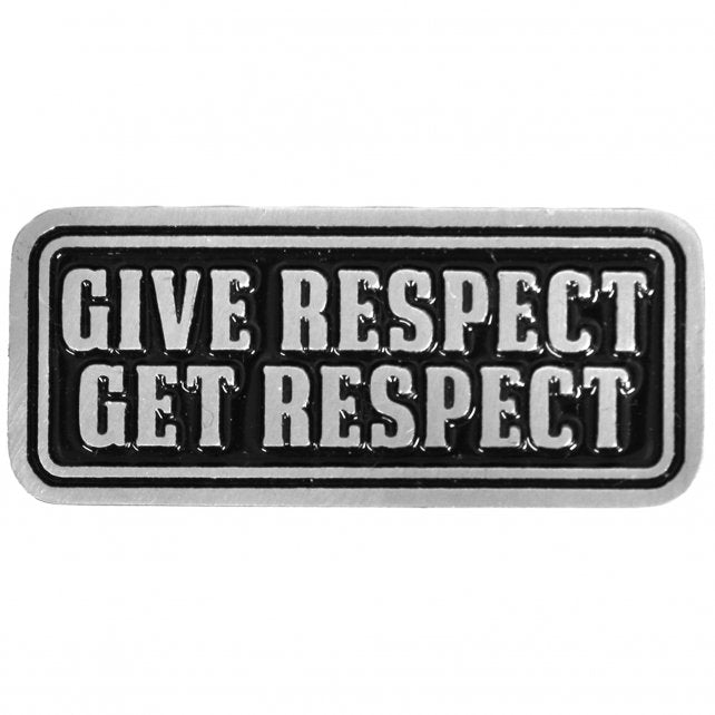 Hot Leathers PNA1278 Give Respect Pin