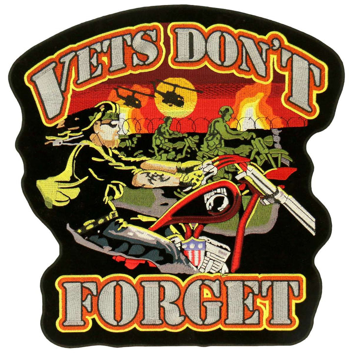 Hot Leathers 11" x 12" Vets Don&