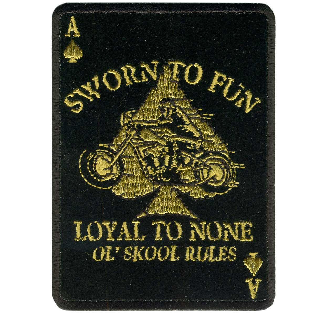 Hot Leathers Loyal To None 3" x 4" Patch PPA2842