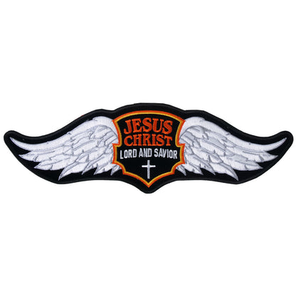 Hot Leathers Jesus Wings 12" x 4" Patch PPA3396