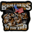 Hot Leathers PPA3420 Brothers Til the End Patch 5