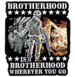 Hot Leathers PPA5704 Brotherhood Wherever You Go Patch 5