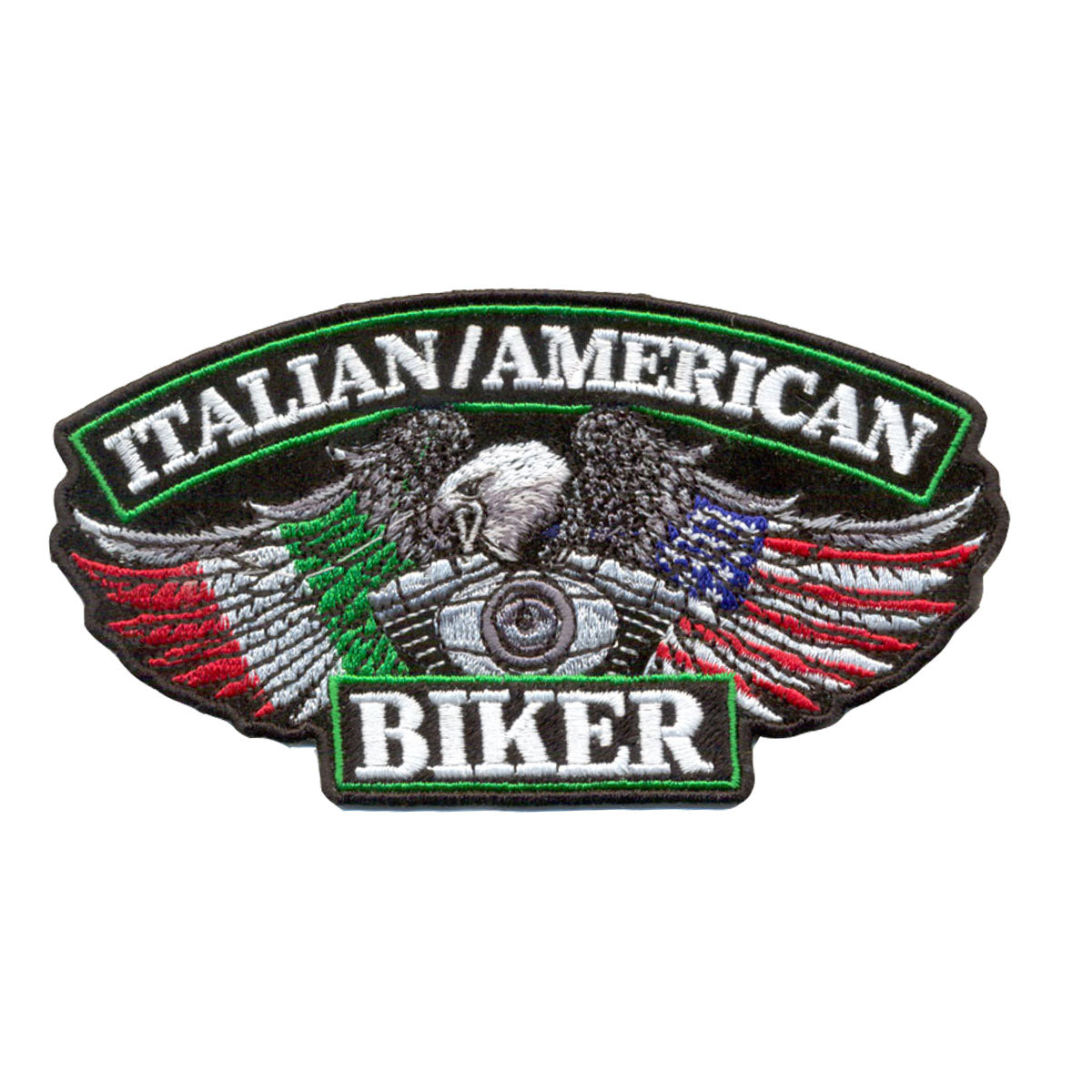 Hot Leathers PPA5890 Italian American Biker 5" x 3" Patch
