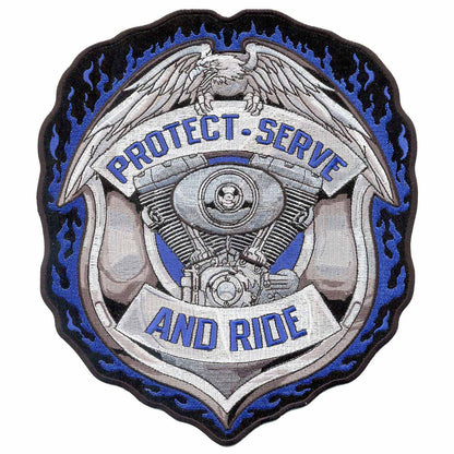 Hot Leathers Protect and Serve Patch 5" X "5 PPA6123