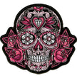 Hot Leathers PPA6961 Pink Sugar Skull and Roses Ladies 4